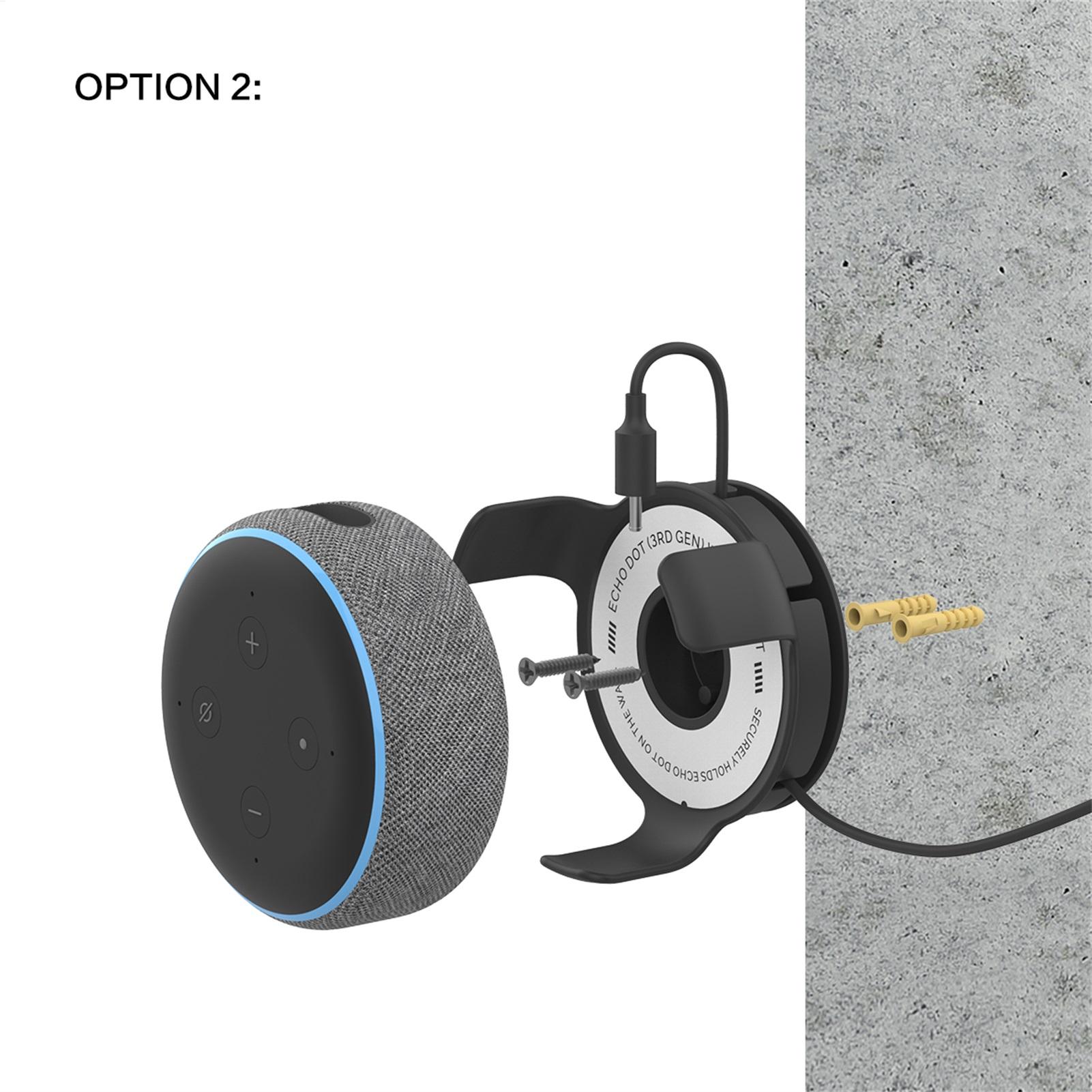 Built In Cable Holder Echo Dot - огляд і ціна Amazon Speaker Echo Pop