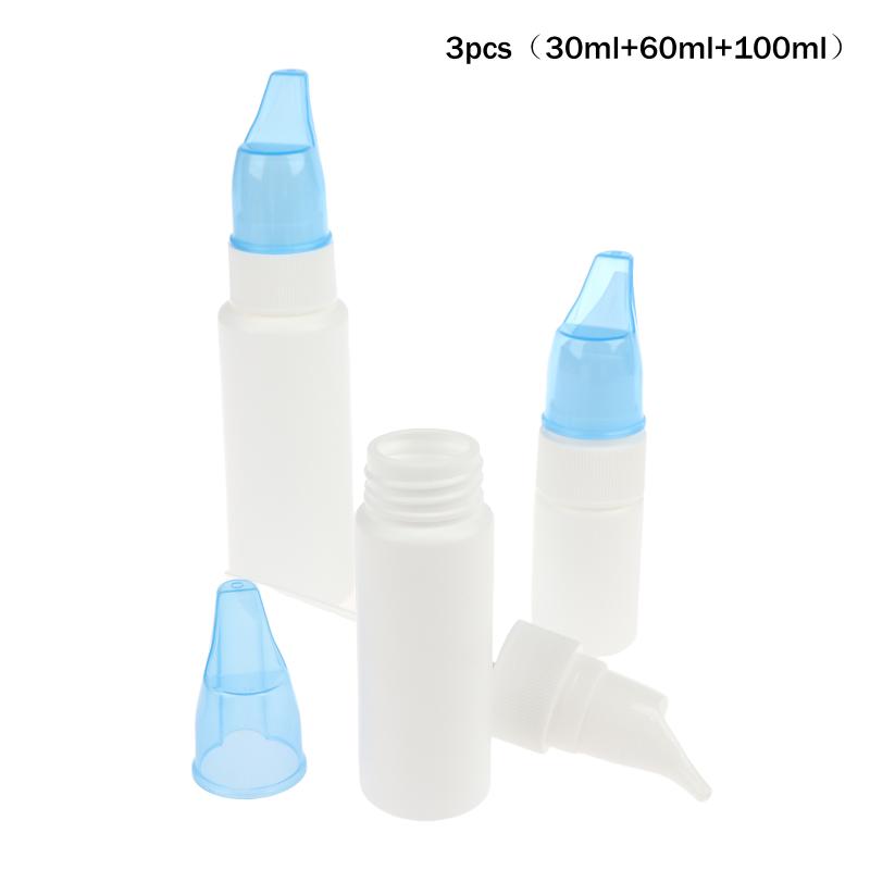 NEW 3Pcs Nasal Irrigator Nose  - огляд і ціна Misting Bottle Fine