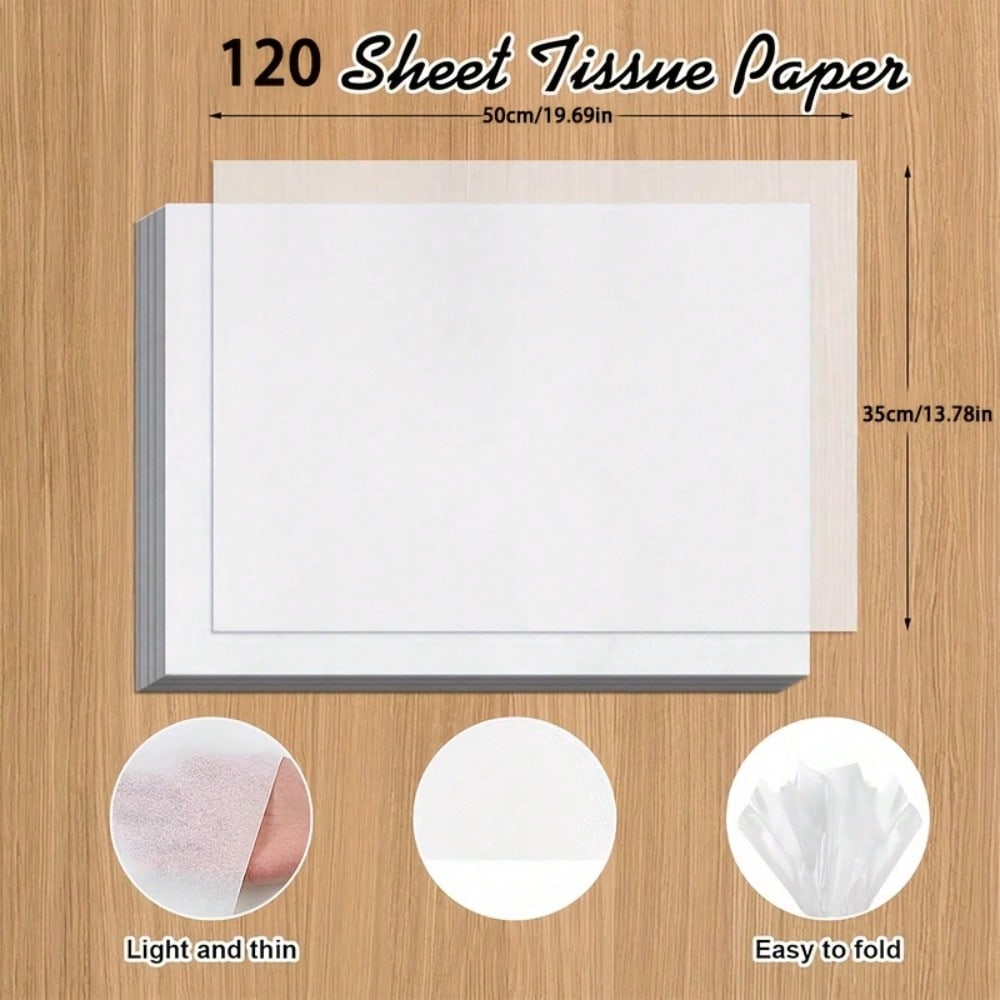 120 Sheets Bulk White Tissue P - огляд і ціна Agar Tissue Culture