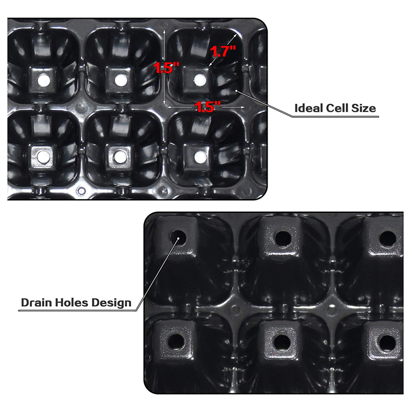 VELIF-10 Pack Seed Starter Tra - огляд і ціна Propagation Tray 72