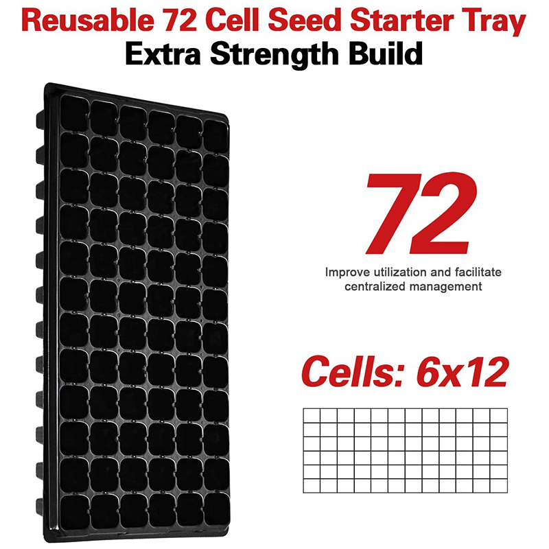 VELIF-10 Pack Seed Starter Tra - огляд і ціна Propagation Tray 72