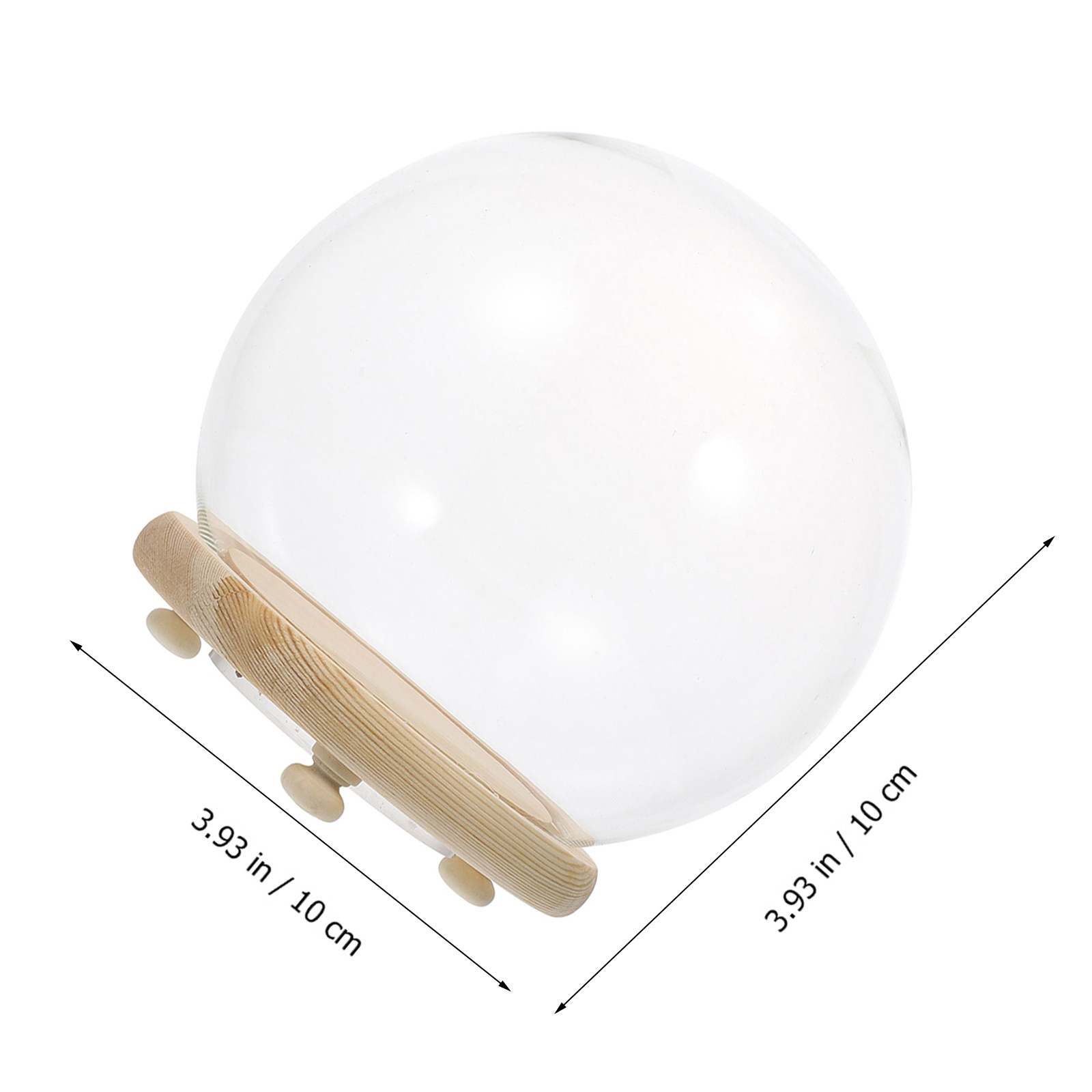 Clear Glass Dome Display Cover - огляд і ціна Plastic Dome Clear
