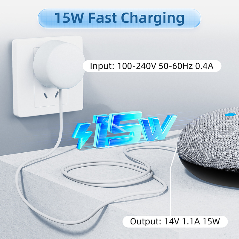 15W OEM Charger for Google Nes - огляд і ціна Google Speaker Nest Hub
