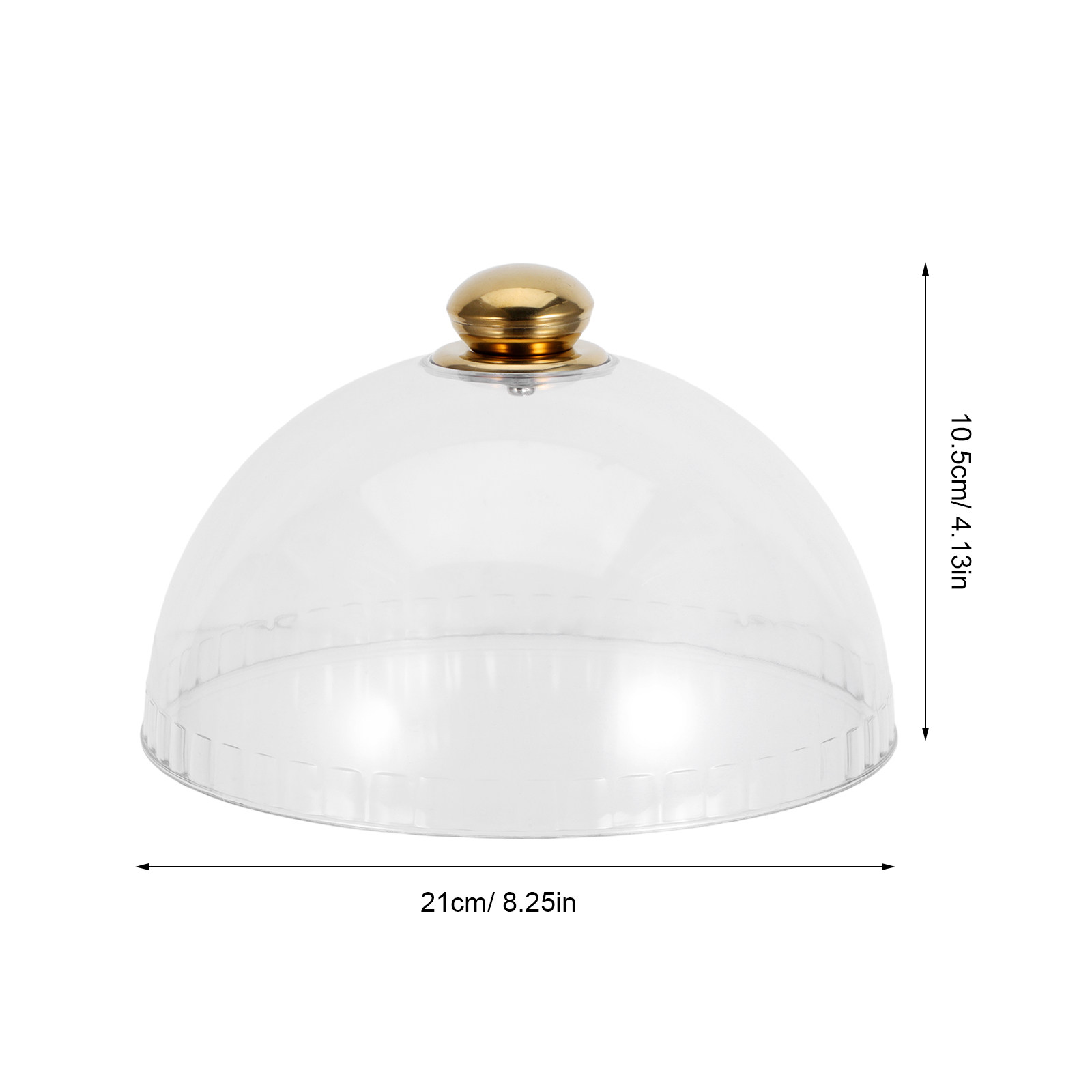 8.2 Inch Transparent Cake Dome - огляд і ціна Plastic Dome Clear