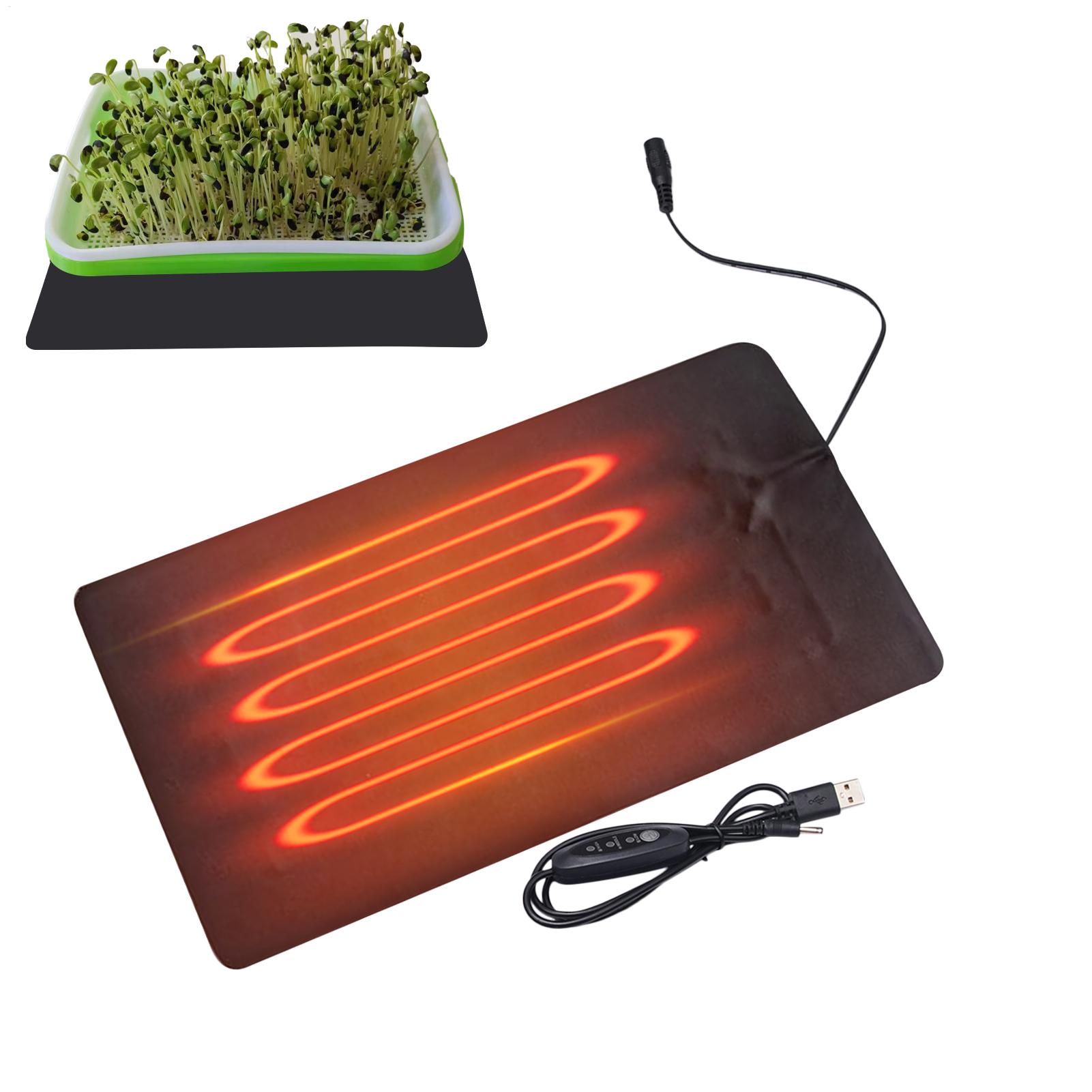 8.5W USB Seedling Heat Mats 3  - огляд і ціна Heat Mat Seedling