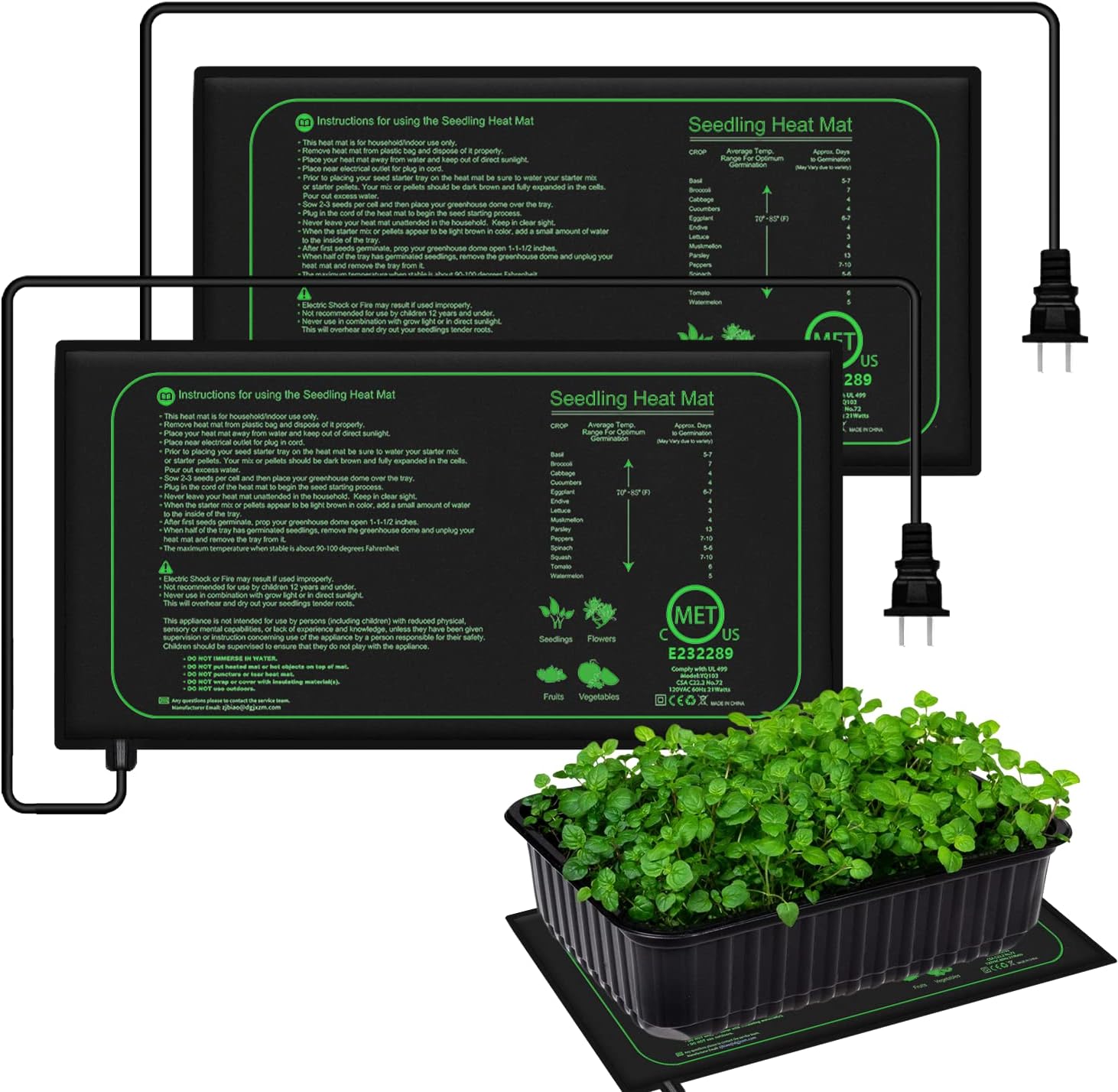 10/25/50CM Seedling Heat Mat I - огляд і ціна Heat Mat Seedling