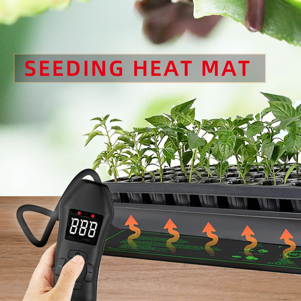 50W EU-US/UK/AU Adjustable The - огляд і ціна Heat Mat Seedling