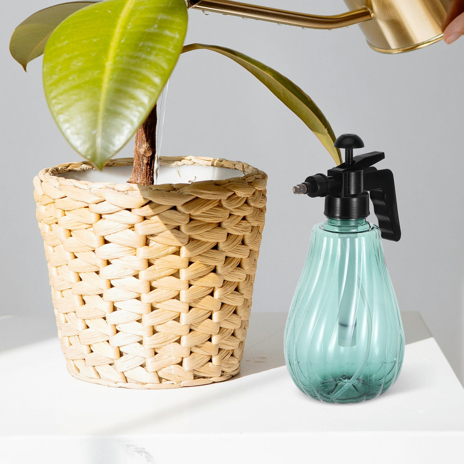 Handheld Garden Sprayer Green  - огляд і ціна Misting Bottle Fine