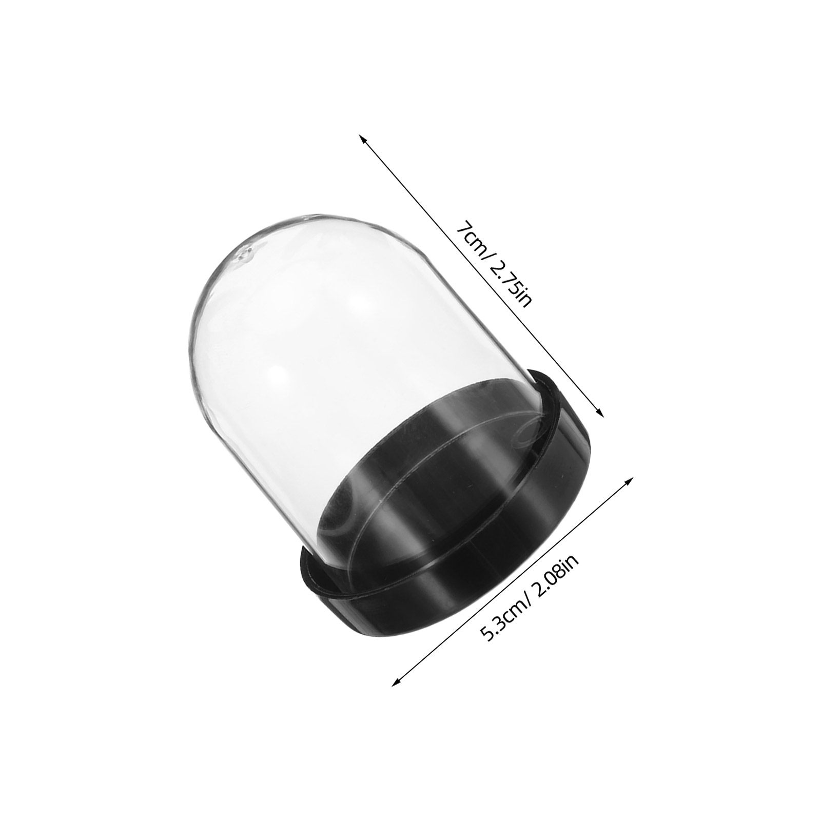 4Pcs Clear Micro Landscape Dom - огляд і ціна Plastic Dome Clear