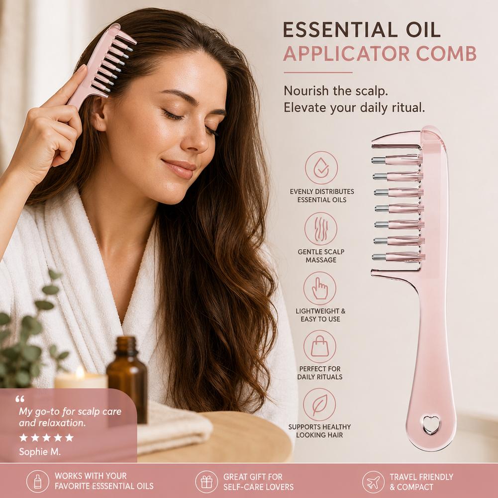Hair Essential Oil Applicator  - огляд і ціна Root Stimulator Liquid